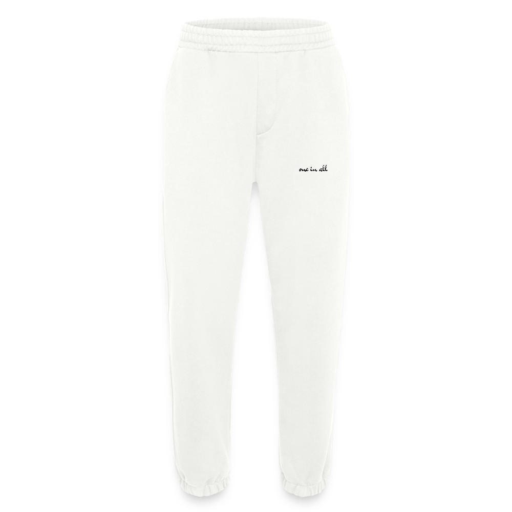 ONE IN ALL - Premium Heavyweight Organic Joggers - OFF WHITE