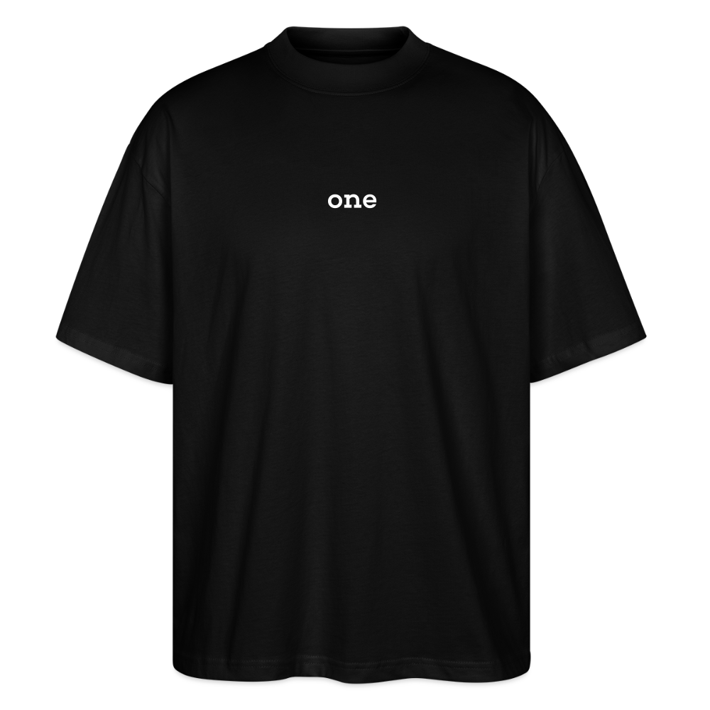 ErBoom LOVE TO WIN - Oversized Unisex Bio T-Shirt - Schwarz