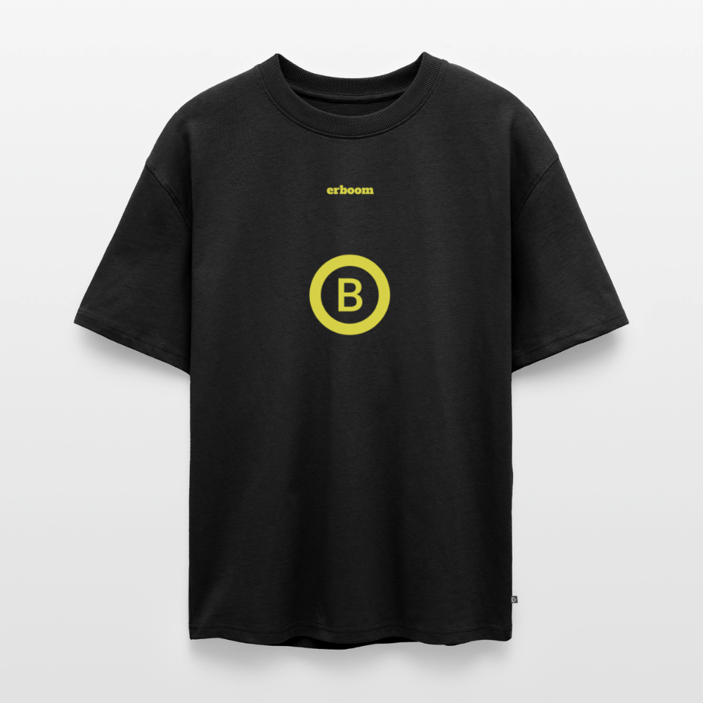 ErBoom - LEGEND BRUNO Unisex Premium Oversized Bio T-Shirt - Schwarz