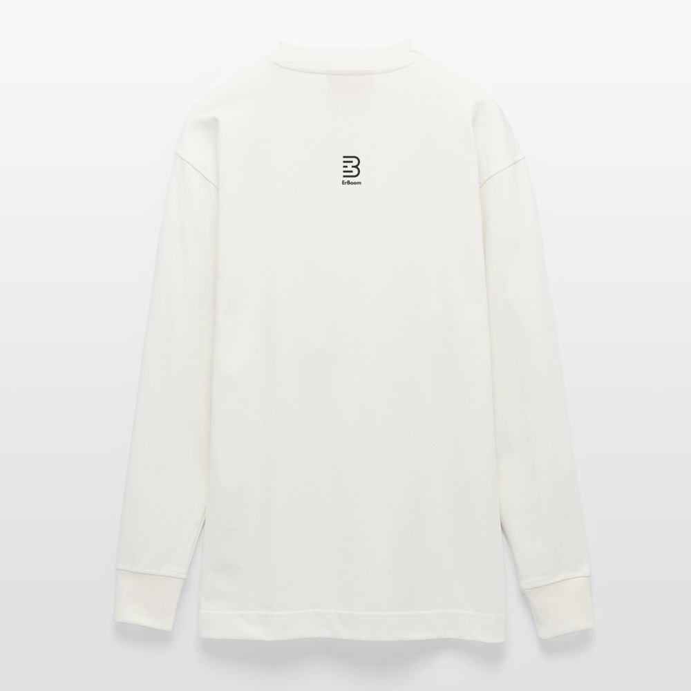 ONE IN ALL - Premium Heavyweight Oversized Organic Longsleeve - OFF WHITE