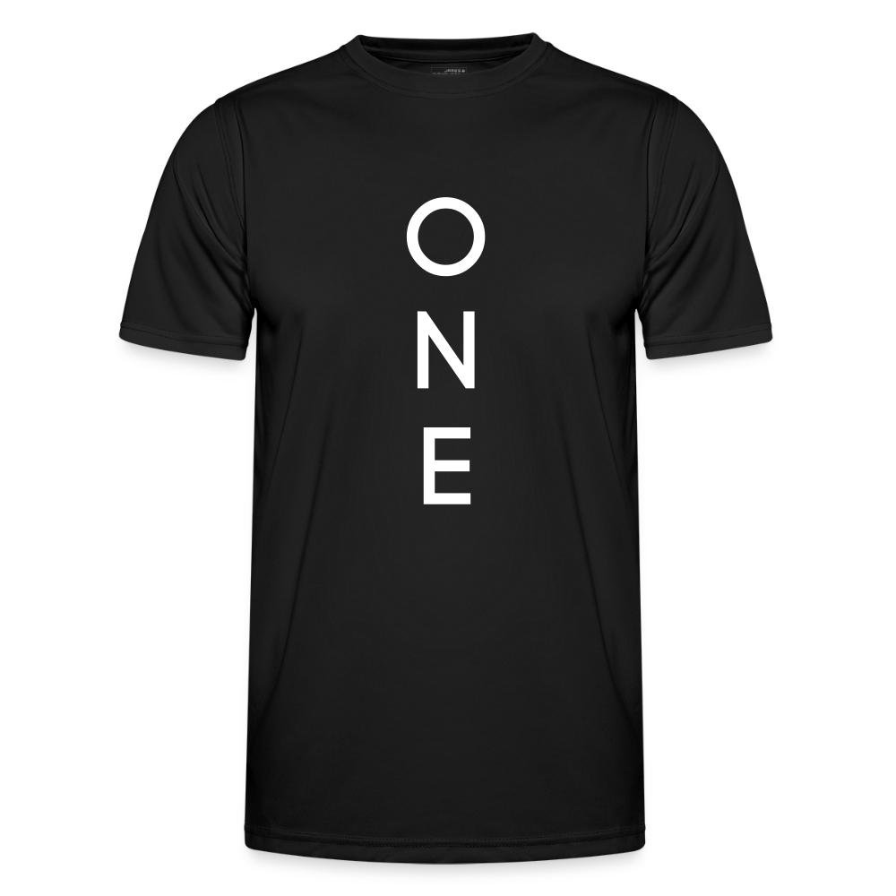 ONE IN ALL - Sport-T-Shirt - black