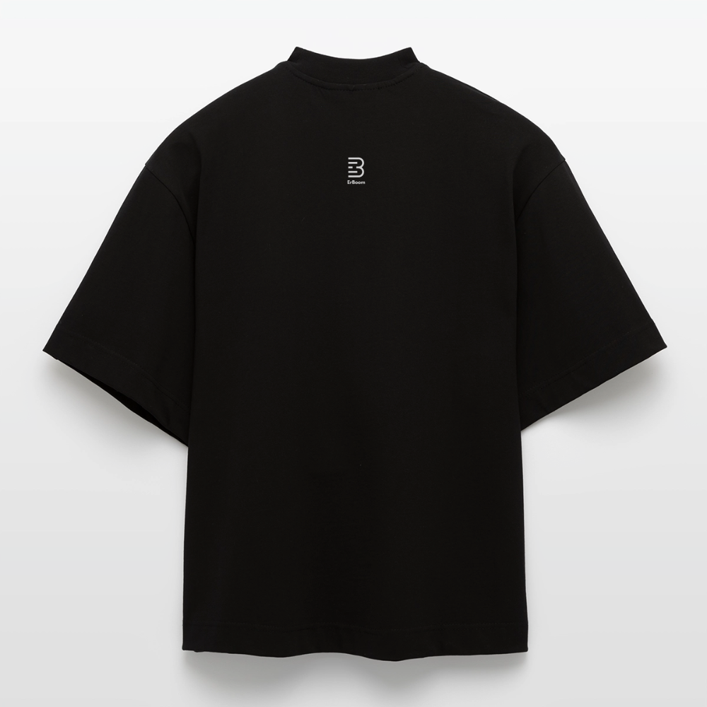 ONE IN ALL - Oversized Heavyweight T-Shirt - SOLID BLACK